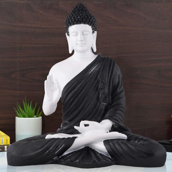 Buddha Idol Statue Showpiece Gift Gifting Item Polystone Home Decor Decoration